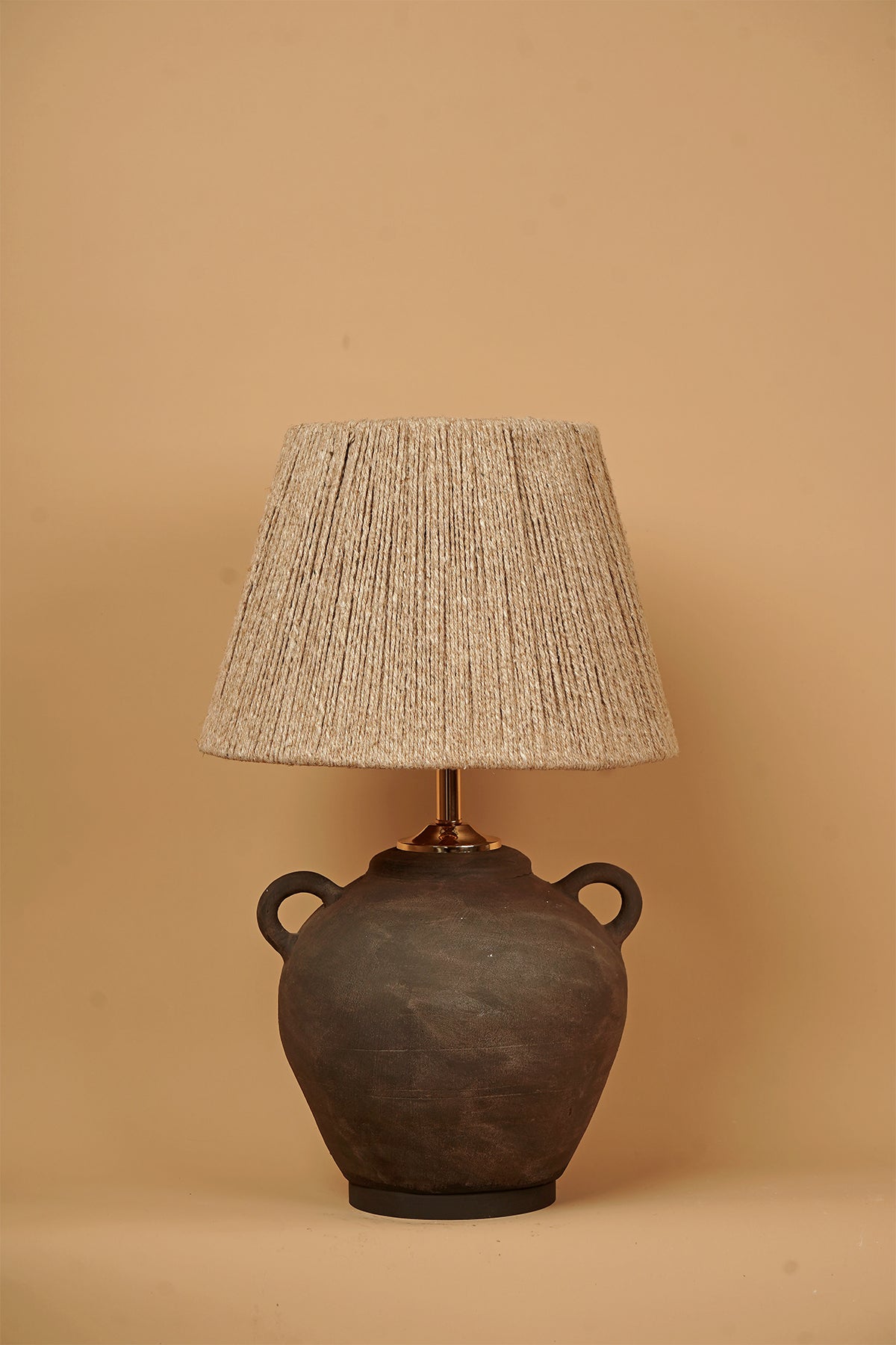 Jute Lampshade Drum