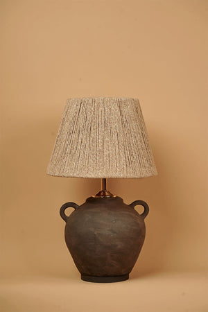 Jute Lampshade Drum