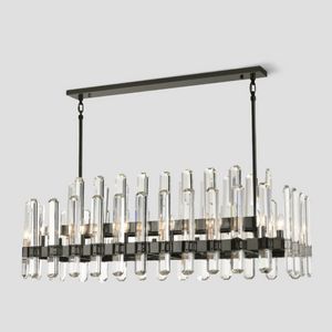 Isolde Crystal Linear Chandelier - view 7