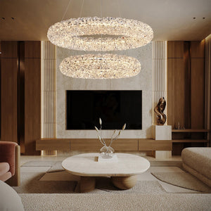 Lumina Halo Crystal Chandelier 31.5" - view 4