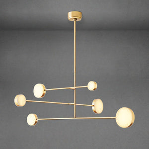 Alaric Mobile Chandelier 46", alabaster