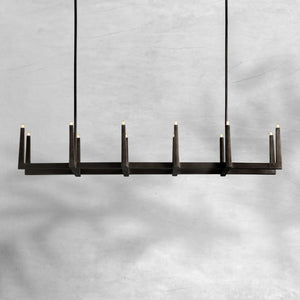 Emmet Linear Chandelier 48''60''72''W - view 4