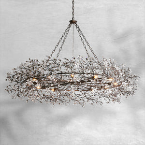 Fiore Crown Chandelier 39" 48" 60" - view 41