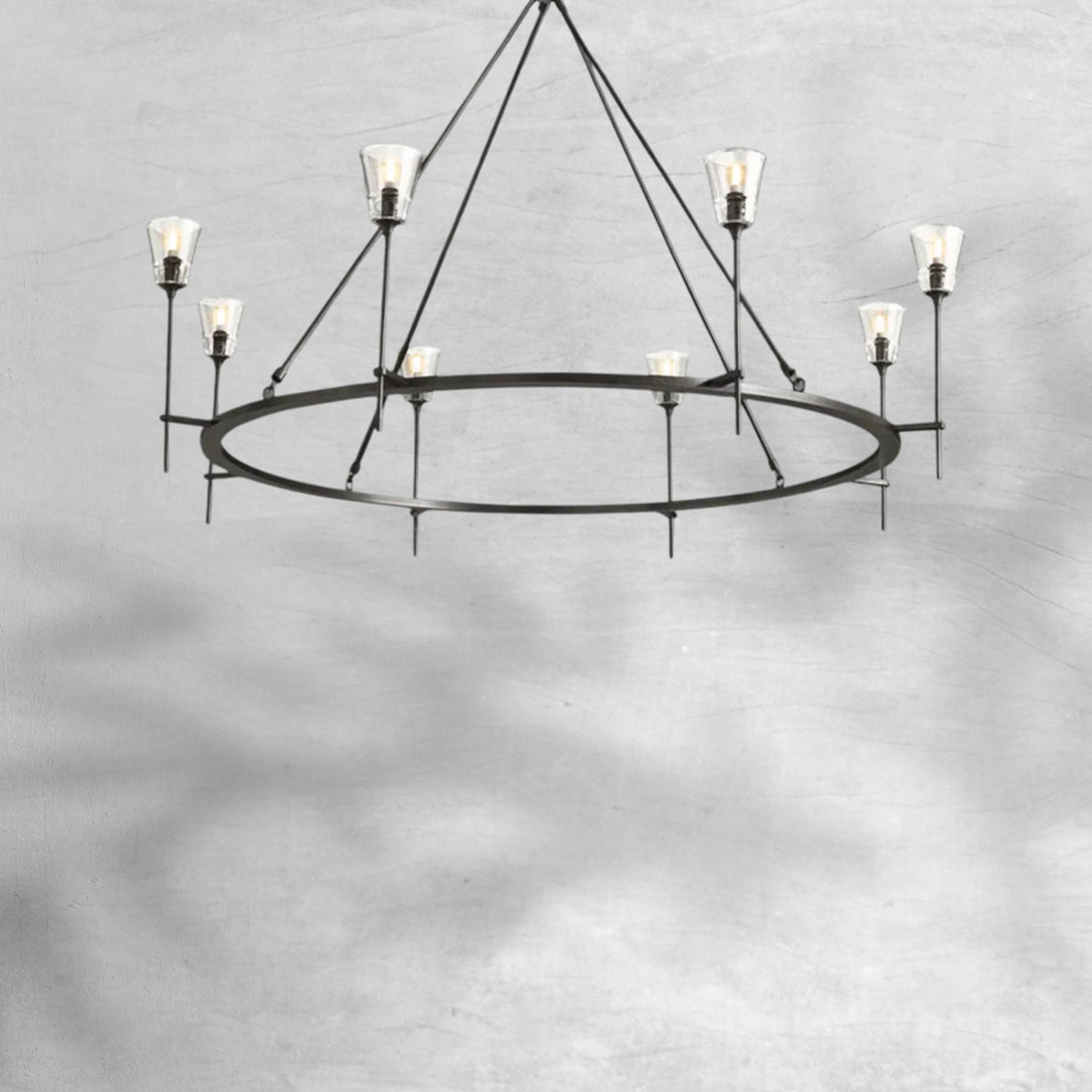 Torcho Round Chandelier 58" - view 2