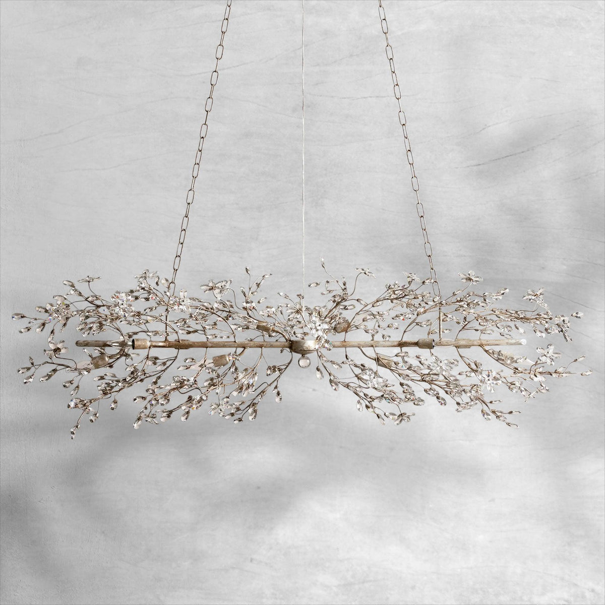 Fiore Linear Chandelier 43"51"68" - view 39