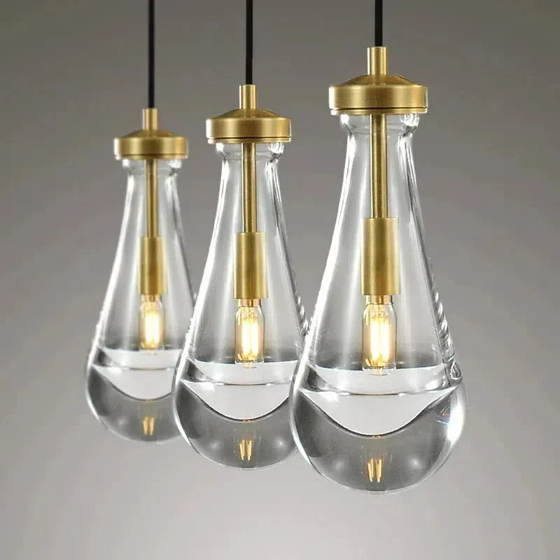 Raindrop Linear Chandelier 3-Light 22" - view 7