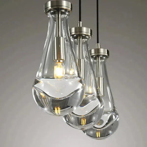 Raindrop Linear Chandelier 3-Light 22" - view 6