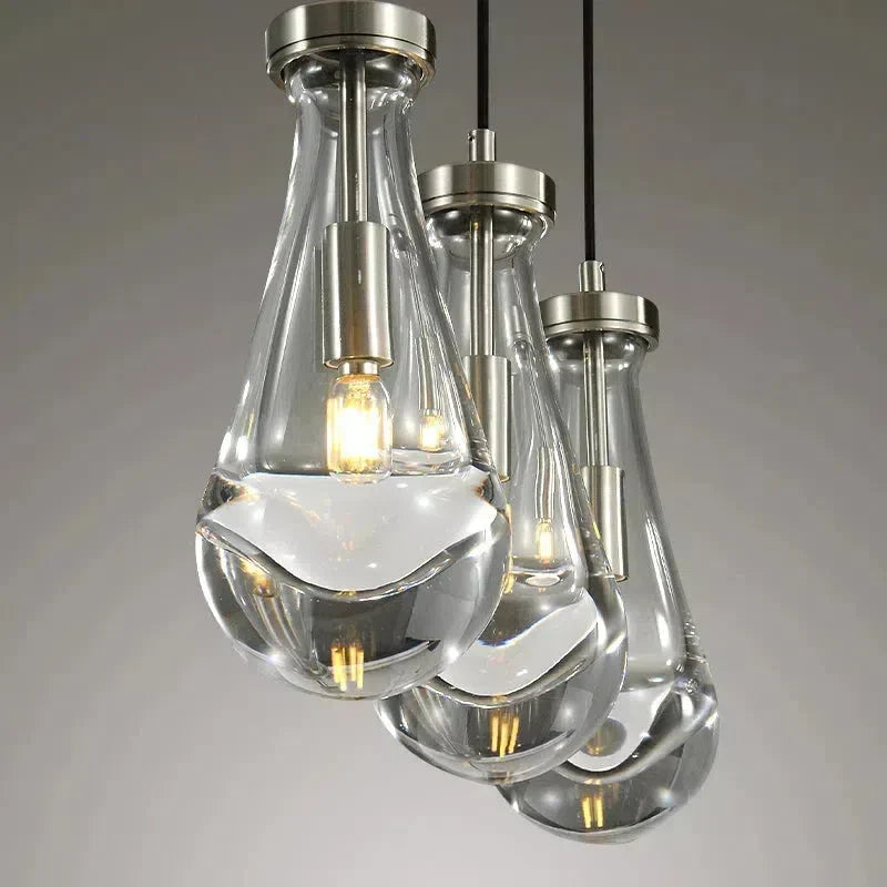 Raindrop Linear Chandelier 3-Light 22" - view 6