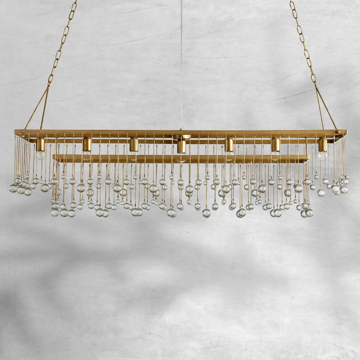 Aubrey Rectangular Chandelier 47''60'' - view 19