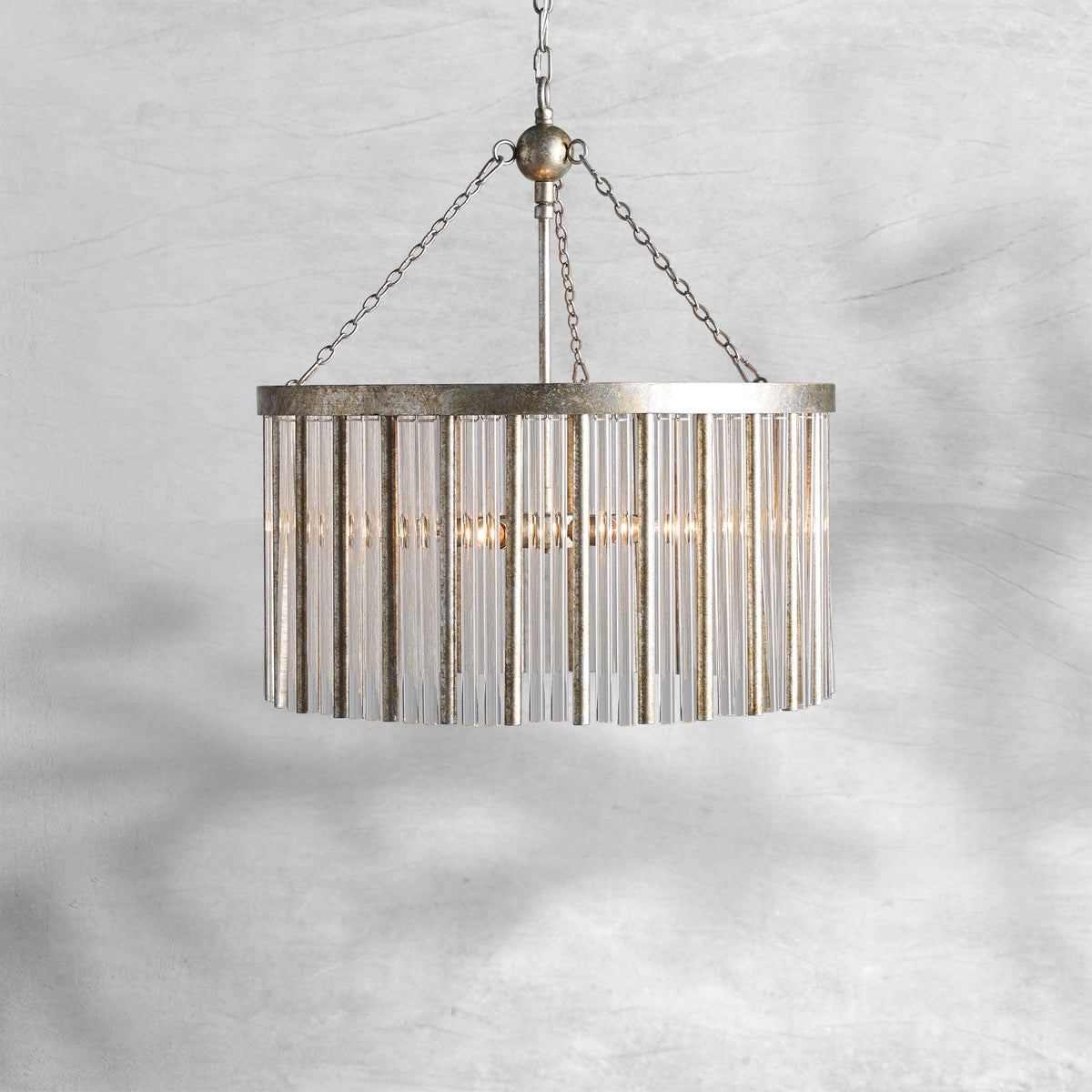 Andalucia Round Chandelier 24"35" - view 4