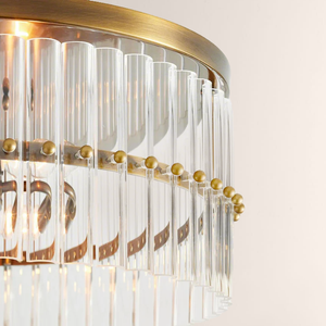 Macy Crystal Round Flush Mount - view 3