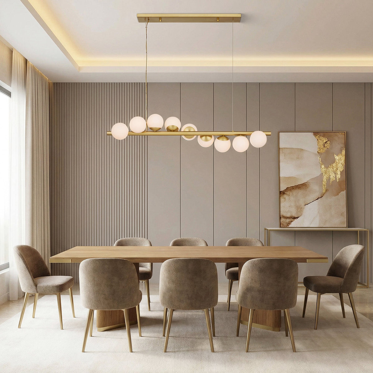 Kinney Linear Chandelier - view 2