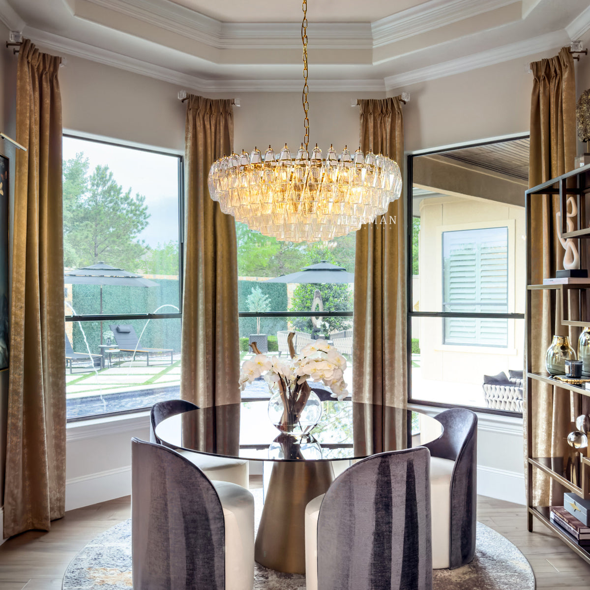 Sorrento Chandelier - view 2