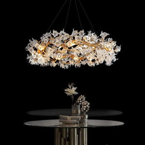 Datura Flower Modern Dining Branch Chandelier - view 5