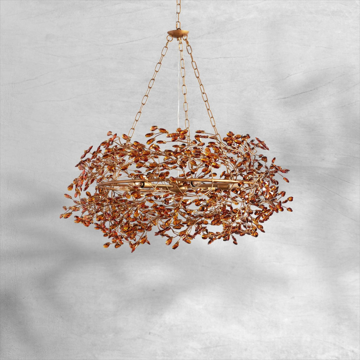 Fiore Crown Chandelier 39" 48" 60" - view 30