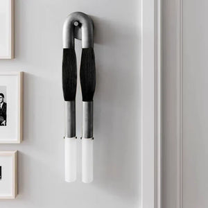 Double Head Antonia Horsehair Sconce, glass wall sconce - view 8