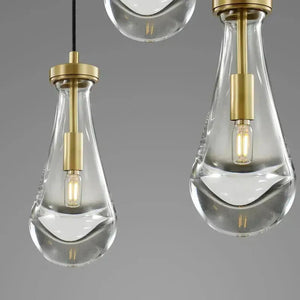 Raindrop Round Chandelier 2-Light 5" - view 8