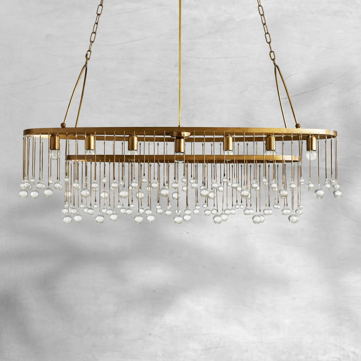 Aubrey 7 Light Oval Chandelier - view 5