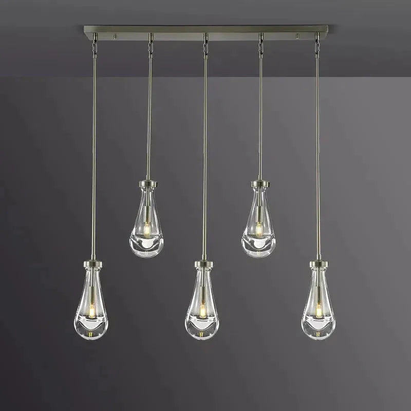 Raindrop Linear Chandelier 5-Light 36" - view 5