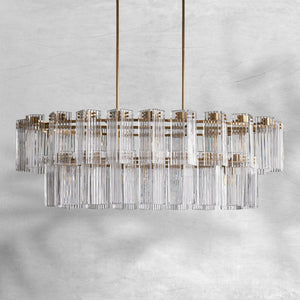 Delsie Oval Chandelier 51''63''72'' - view 35