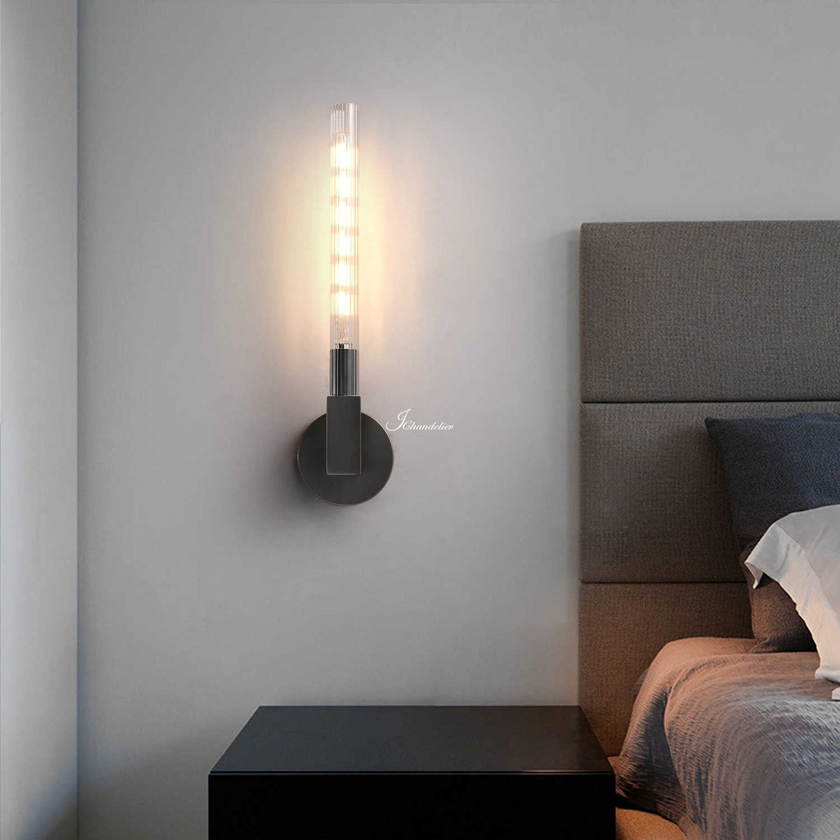 Chantelle Glass Wall Sconce - view 9