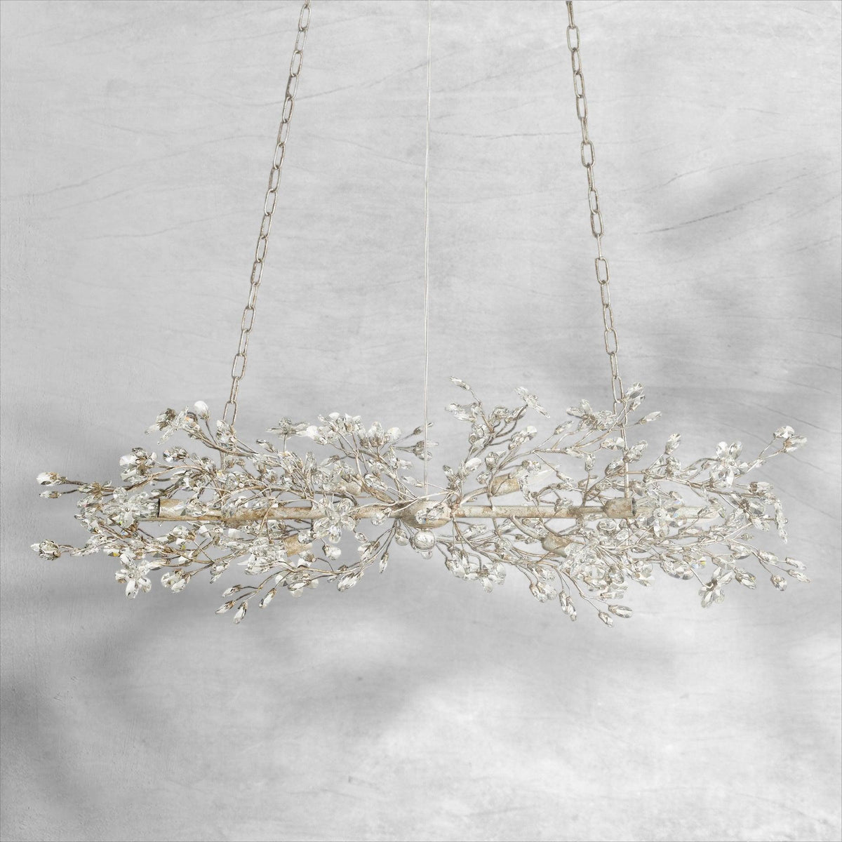 Fiore Linear Chandelier 43"51"68" - view 30