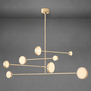 Alaric Mobile Chandelier 60", alabaster - view 2