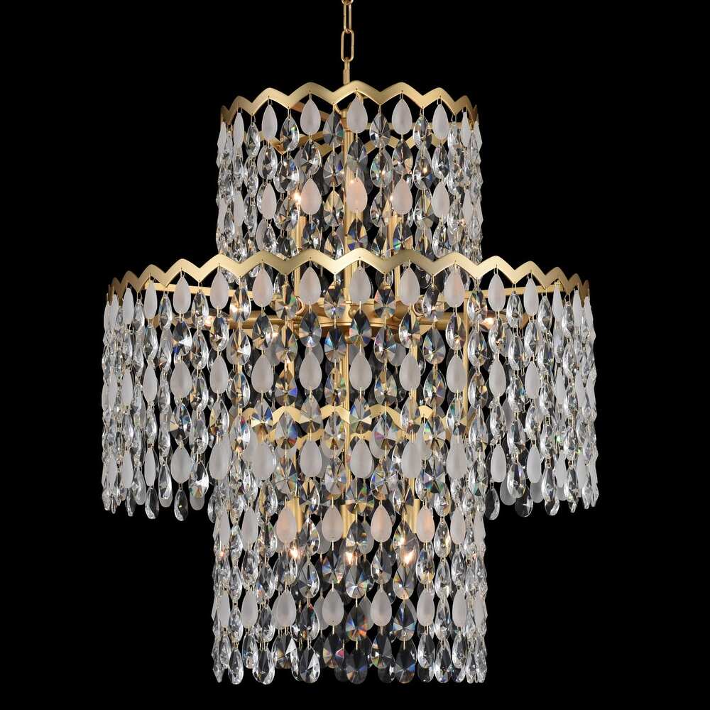 Caretta 27" Wide Drum Chandelier with Firenze
