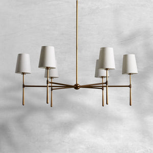 Rhodes Round Chandelier 4/6 Light - view 2