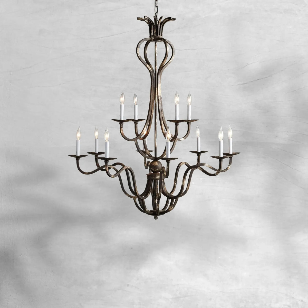 Grand 12 Light Chandelier - view 2