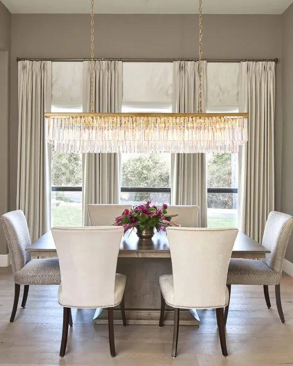 1920s Orion Art Deco Rectangular Chandelier 40 in49 in59 in72 in - view 13