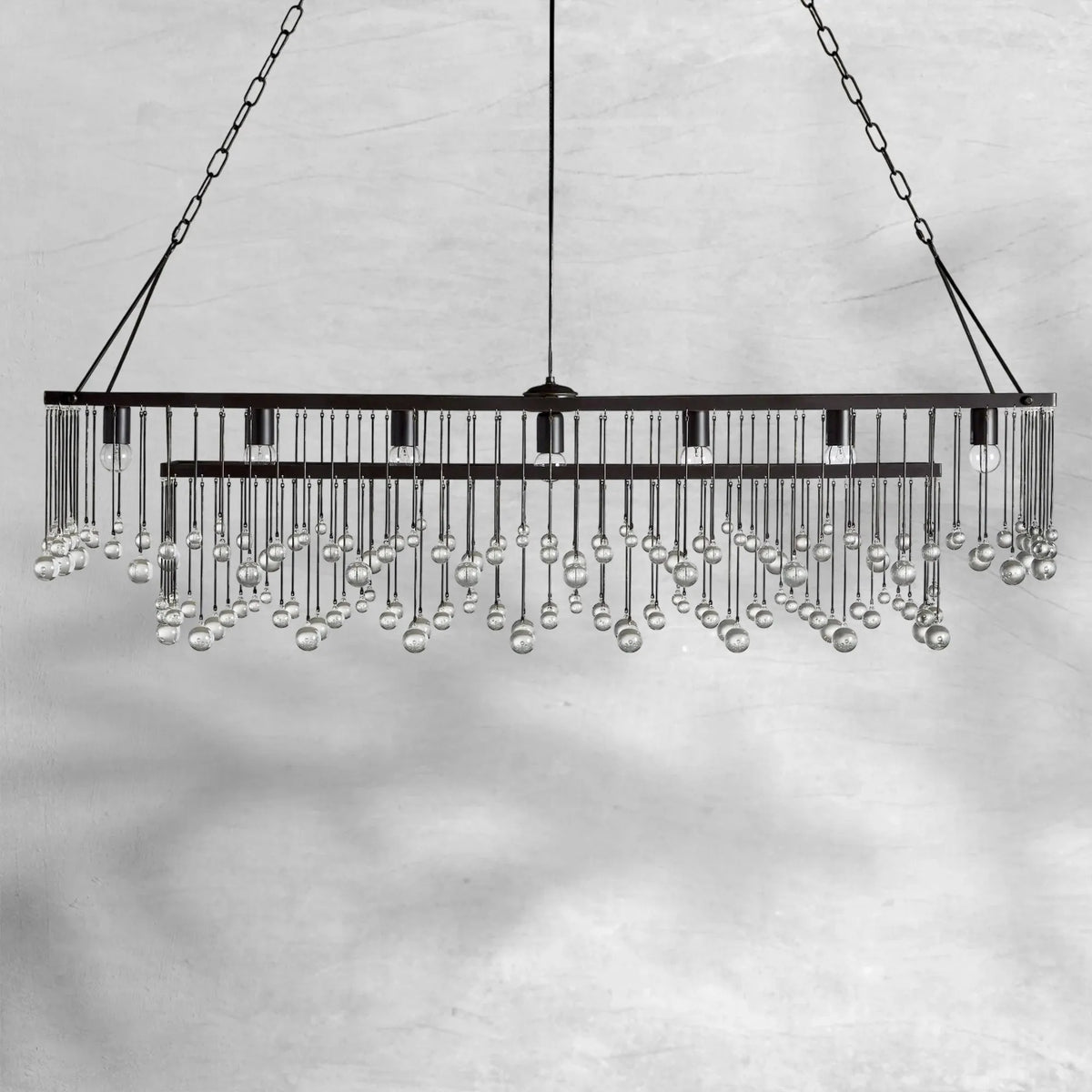 Aubrey Rectangular Chandelier 47''60'' - view 16