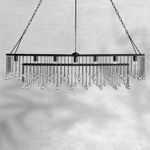 Aubrey Rectangular Chandelier 47''60'' - view 16