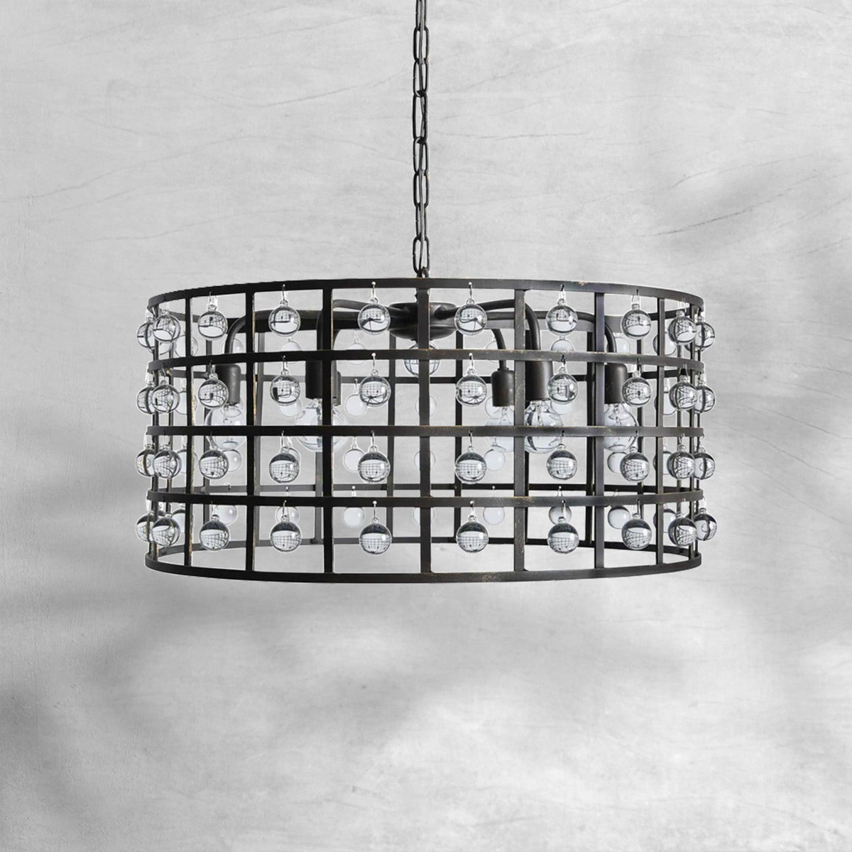 La Cage Round Chandelier 6/8/12 Light - view 9