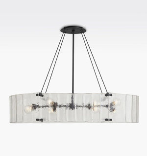 Willamette Glass Linear Chandelier 48'' - view 6