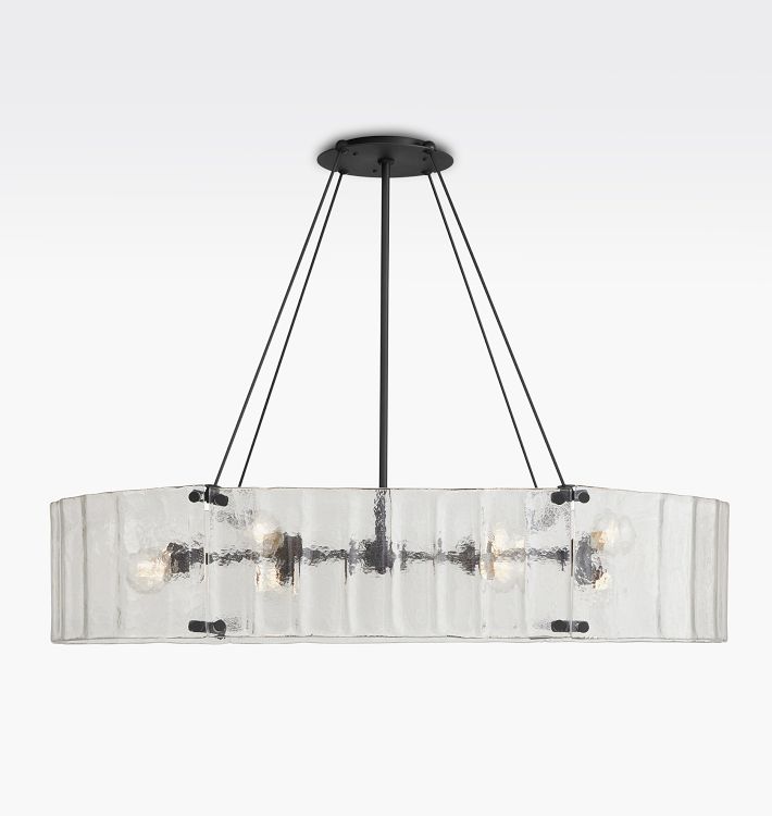 Willamette Glass Linear Chandelier 48'' - view 6