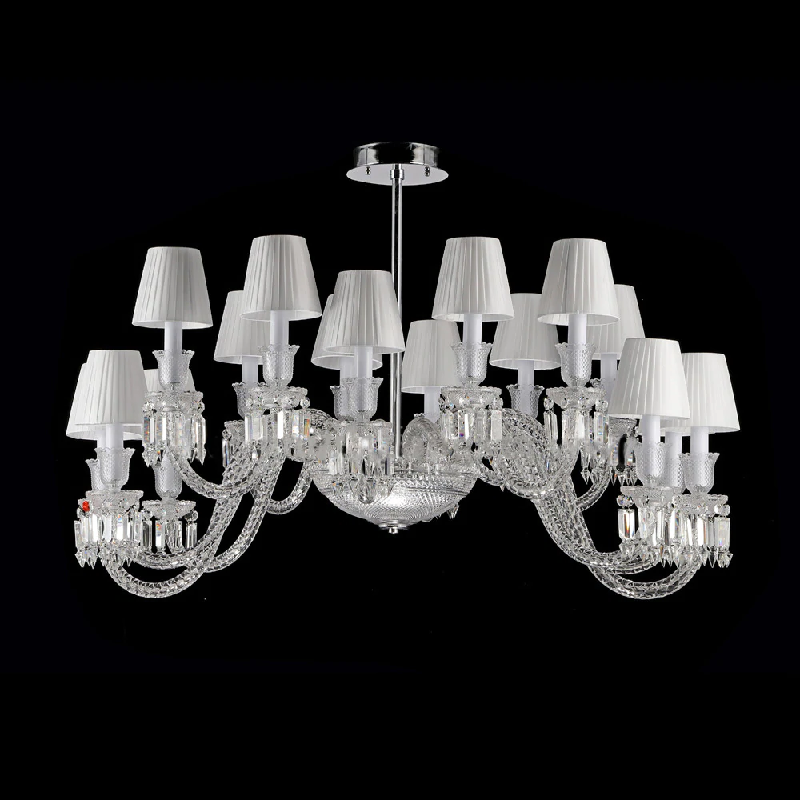 Lliana Classic Oval Crystal Chandelier 16 Lights