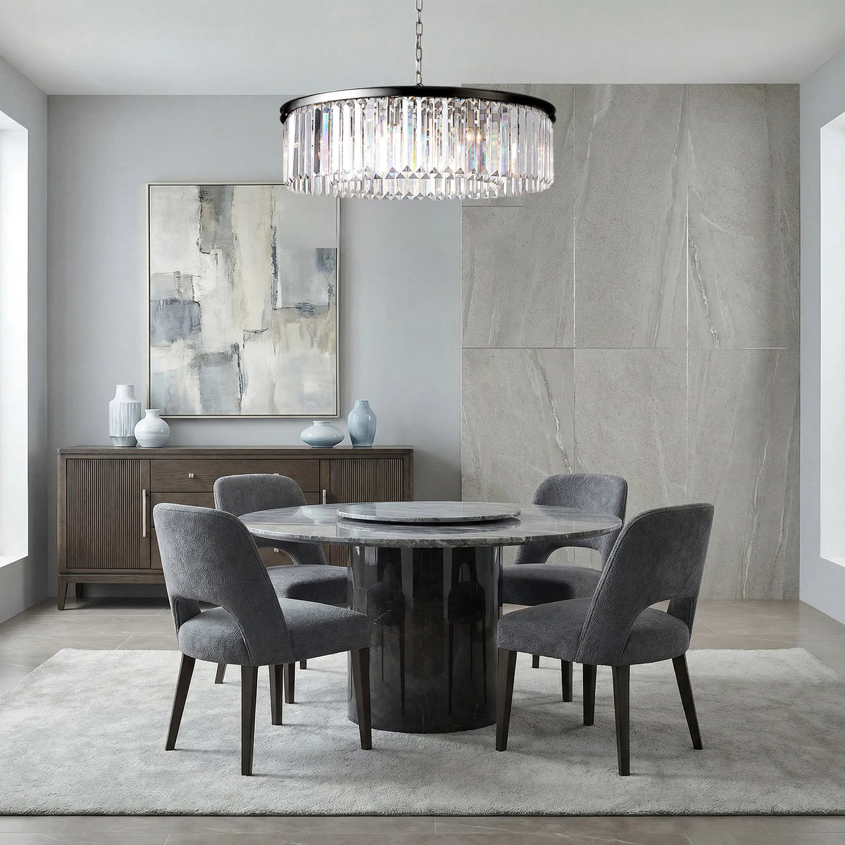 Leyland Round Chandelier - view 3