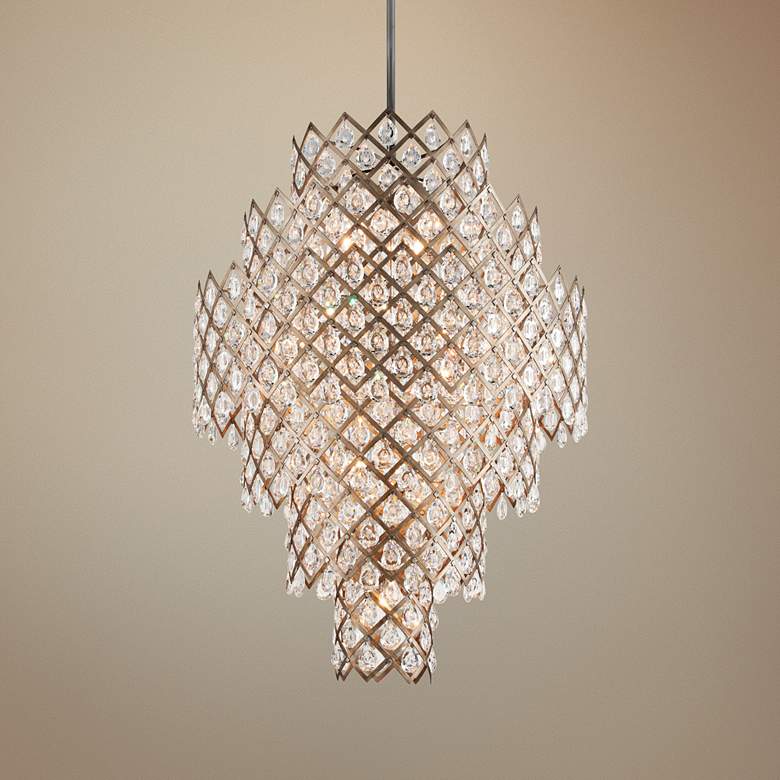 Tiara 44 3/4" Wide Vienna Bronze Pendant Light