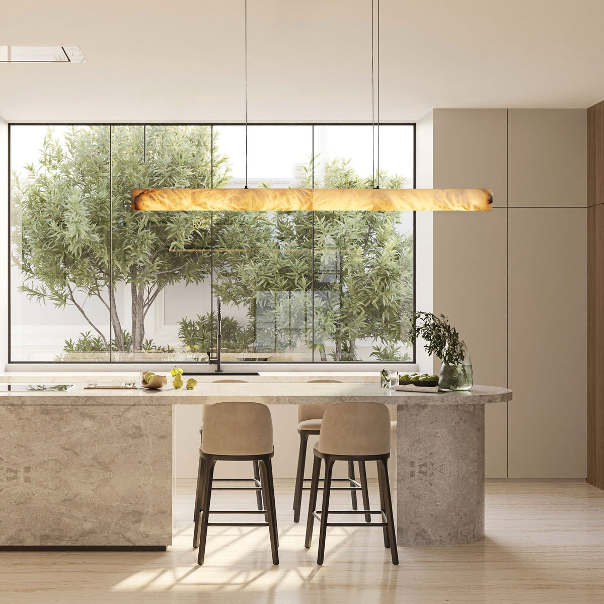 Halima Linear Chandelier - view 4