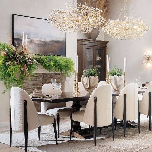 Fiore Crown Chandelier 39" 48" 60" - view 13