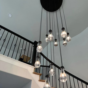 Raindrops Round Chandelier 36"