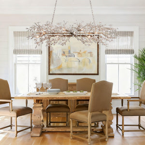 Fiore Linear Chandelier 43"51"68" - view 4