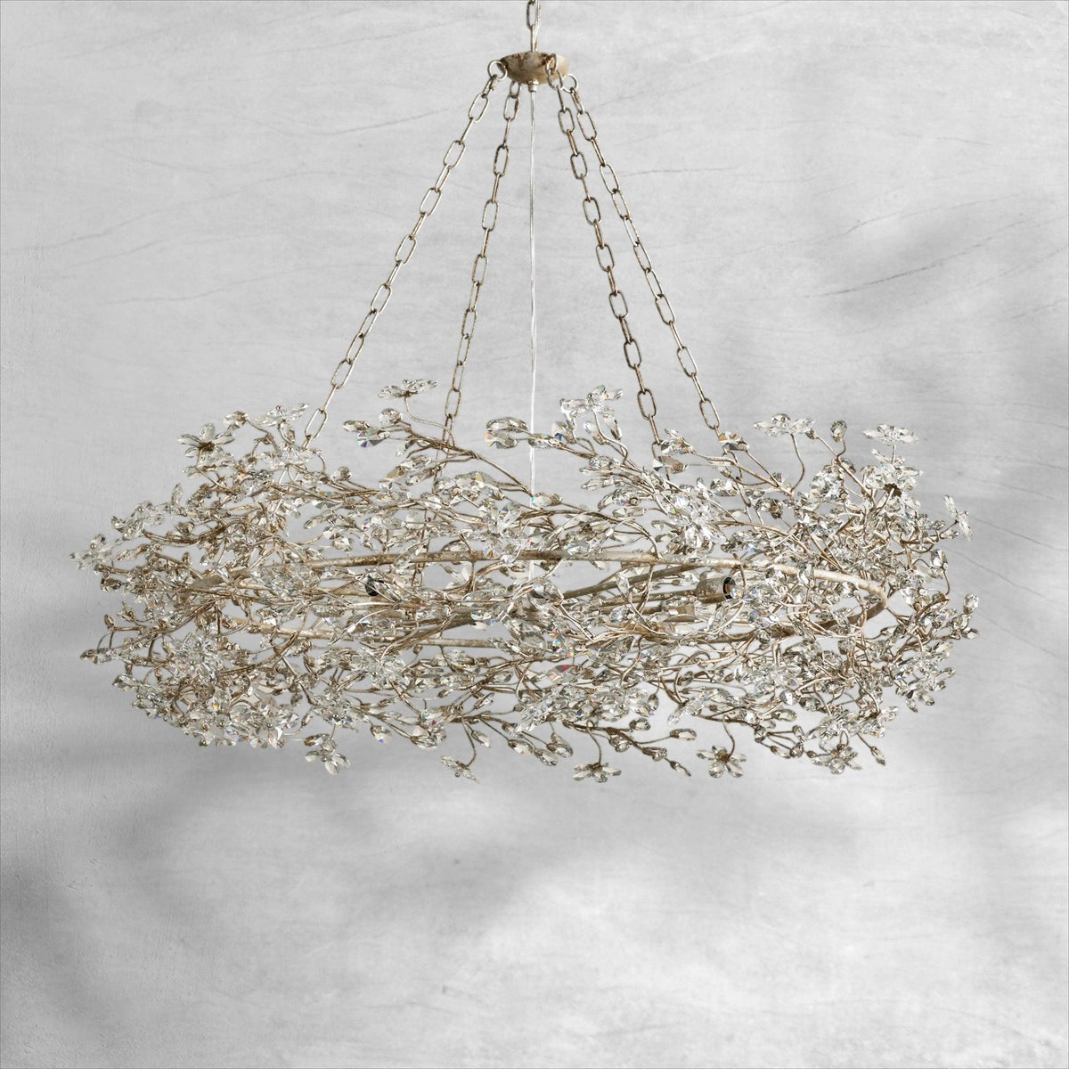 Fiore Crown Chandelier 39" 48" 60" - view 34