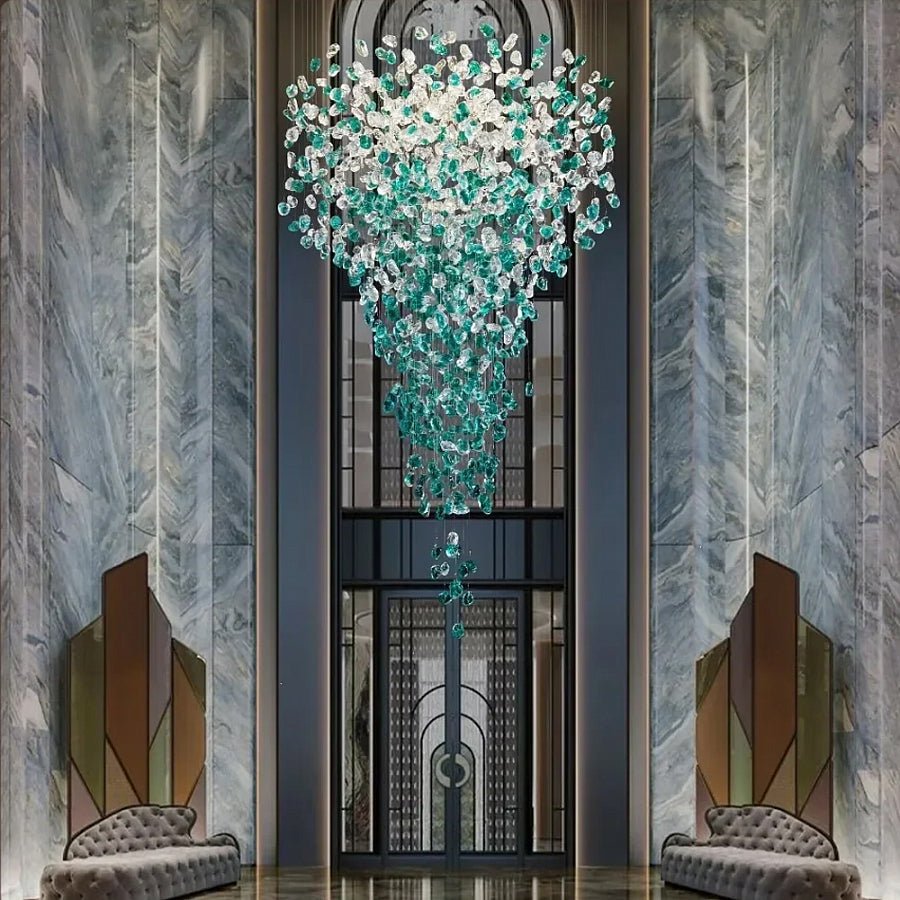 Crystal Stone Crystal Spiral Chandelier - view 8