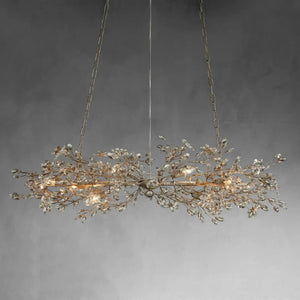 Fiore Linear Chandelier 43"51"68" - view 14