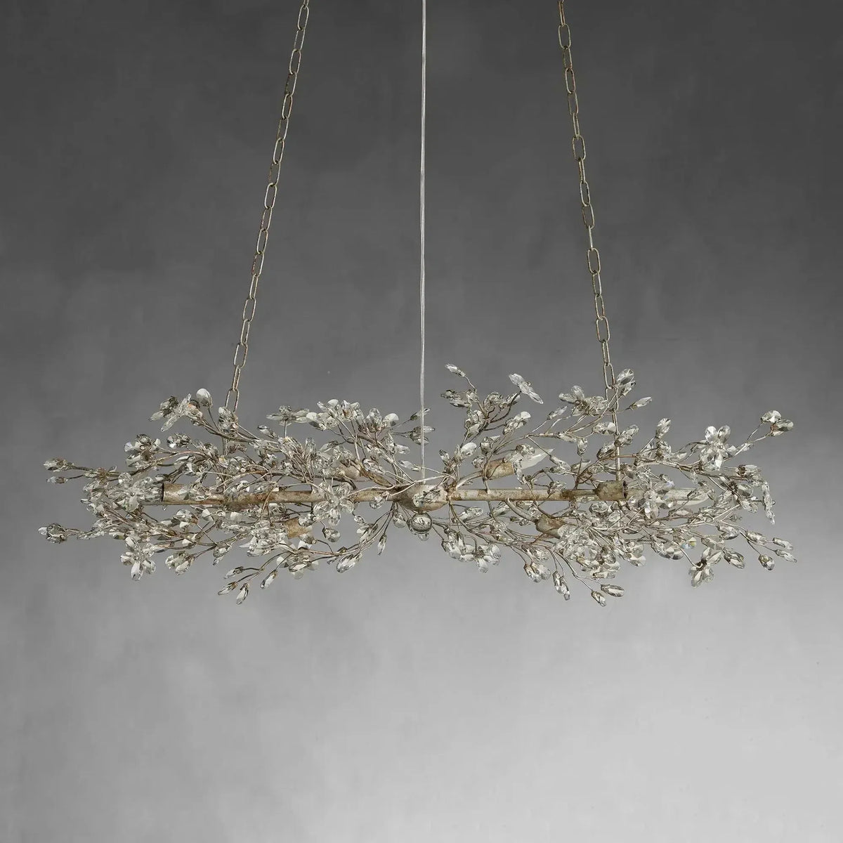 Fiore Linear Chandelier 43"51"68" - view 15
