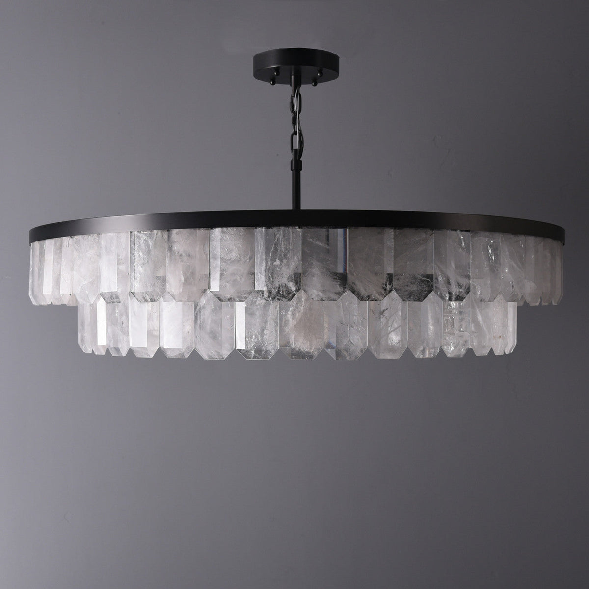 Rolantis Double Rock Crystal Chandelier - view 2