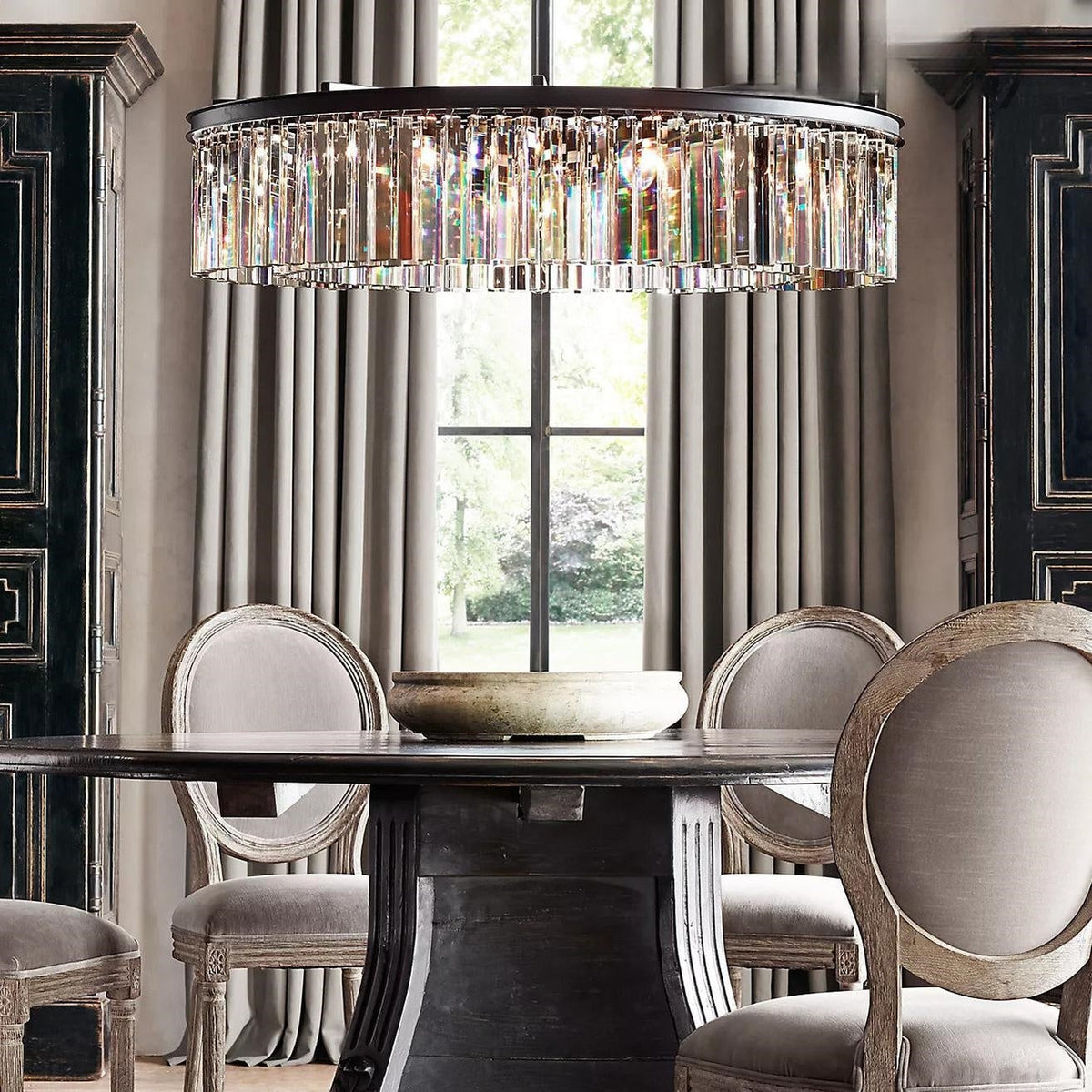 Riel Round Chandelier 43" - view 12