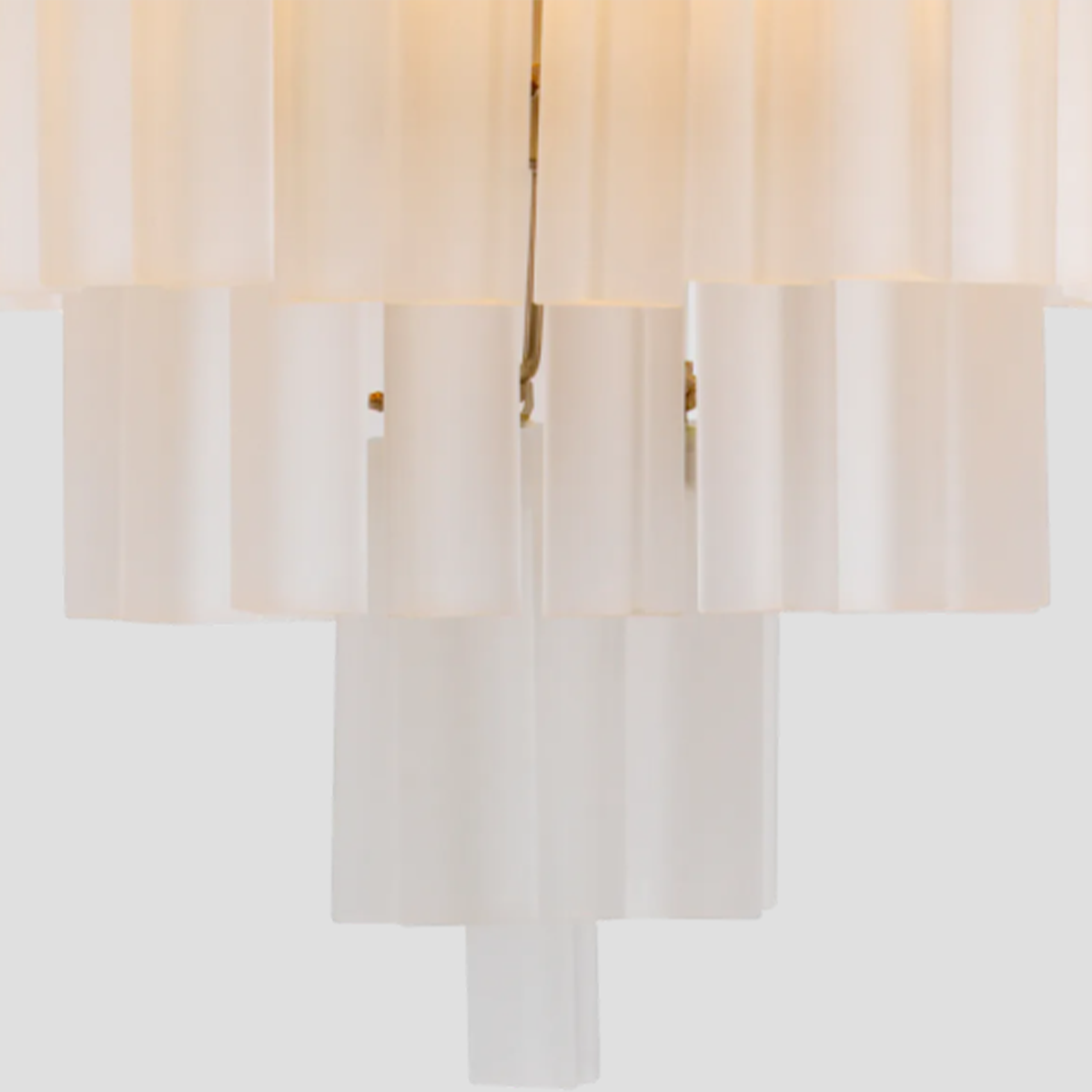 Bethel 3-Tier Glass Round Chandelier 24", three-tier - view 9